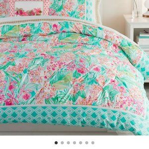 Lilly Pulitzer Twin Duvet & Pillow Sham